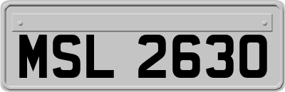 MSL2630