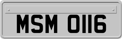MSM0116