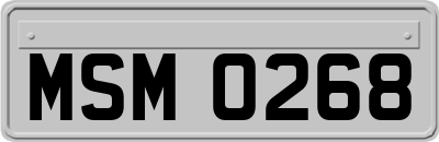 MSM0268