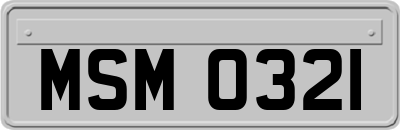 MSM0321