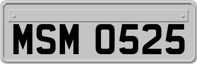 MSM0525