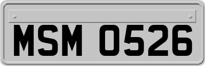 MSM0526
