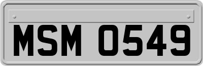MSM0549