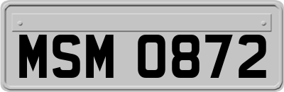 MSM0872