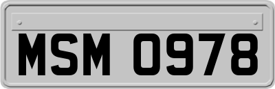 MSM0978