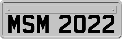 MSM2022