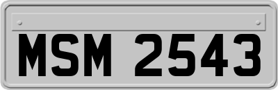 MSM2543