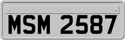 MSM2587