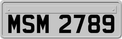 MSM2789