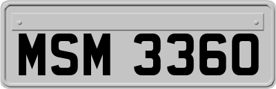 MSM3360