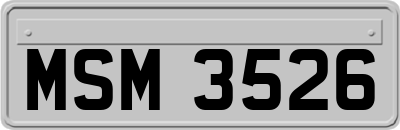 MSM3526