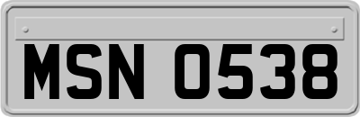 MSN0538