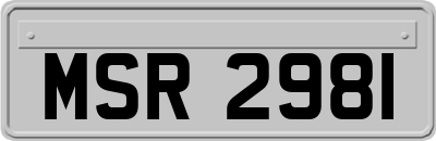 MSR2981