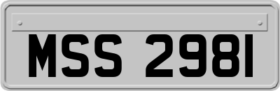 MSS2981