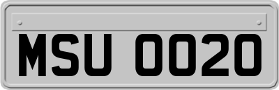 MSU0020