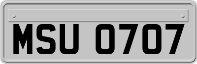 MSU0707