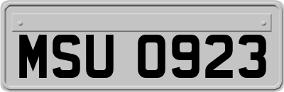 MSU0923