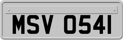 MSV0541