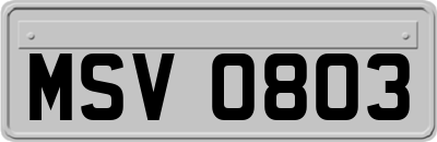 MSV0803