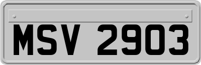 MSV2903