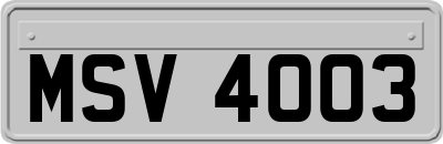MSV4003