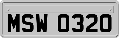 MSW0320
