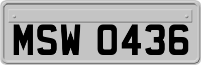 MSW0436