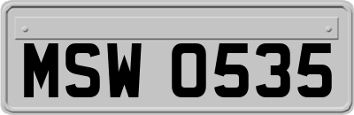MSW0535