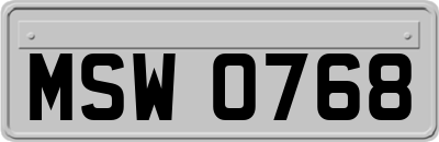 MSW0768