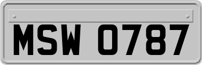 MSW0787