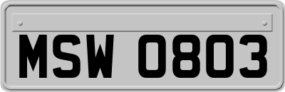 MSW0803