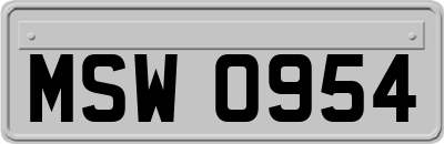 MSW0954