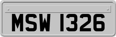 MSW1326