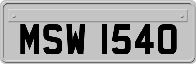 MSW1540
