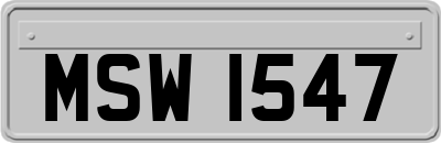 MSW1547
