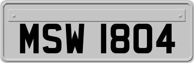 MSW1804