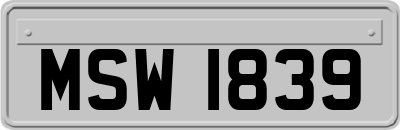 MSW1839