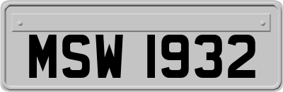 MSW1932
