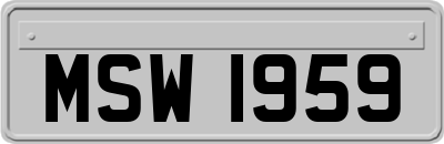 MSW1959