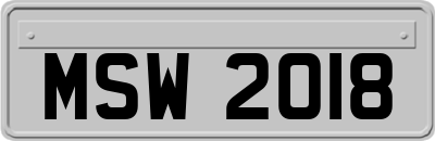 MSW2018