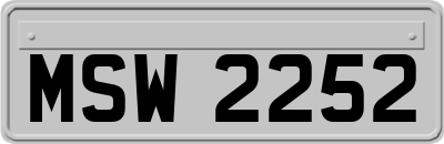 MSW2252