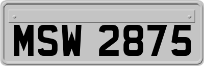 MSW2875