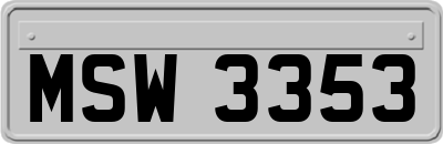 MSW3353