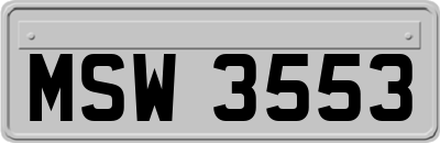 MSW3553