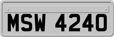 MSW4240
