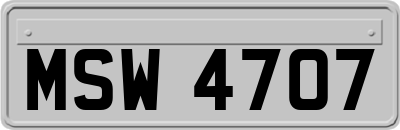 MSW4707