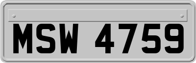 MSW4759