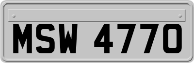 MSW4770