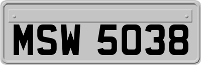 MSW5038