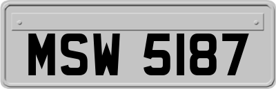 MSW5187